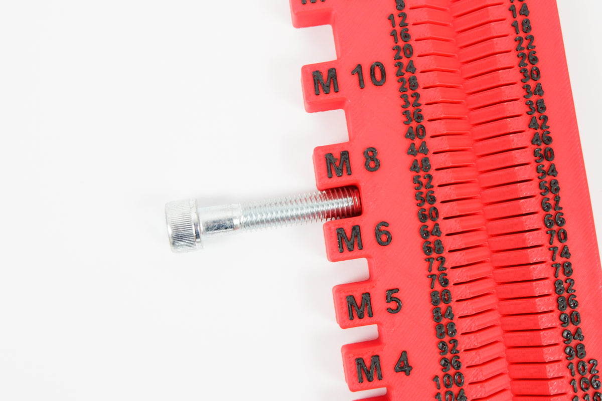 Metric Bolt &amp; Screw Measurement Gauge – LMR Kart Store