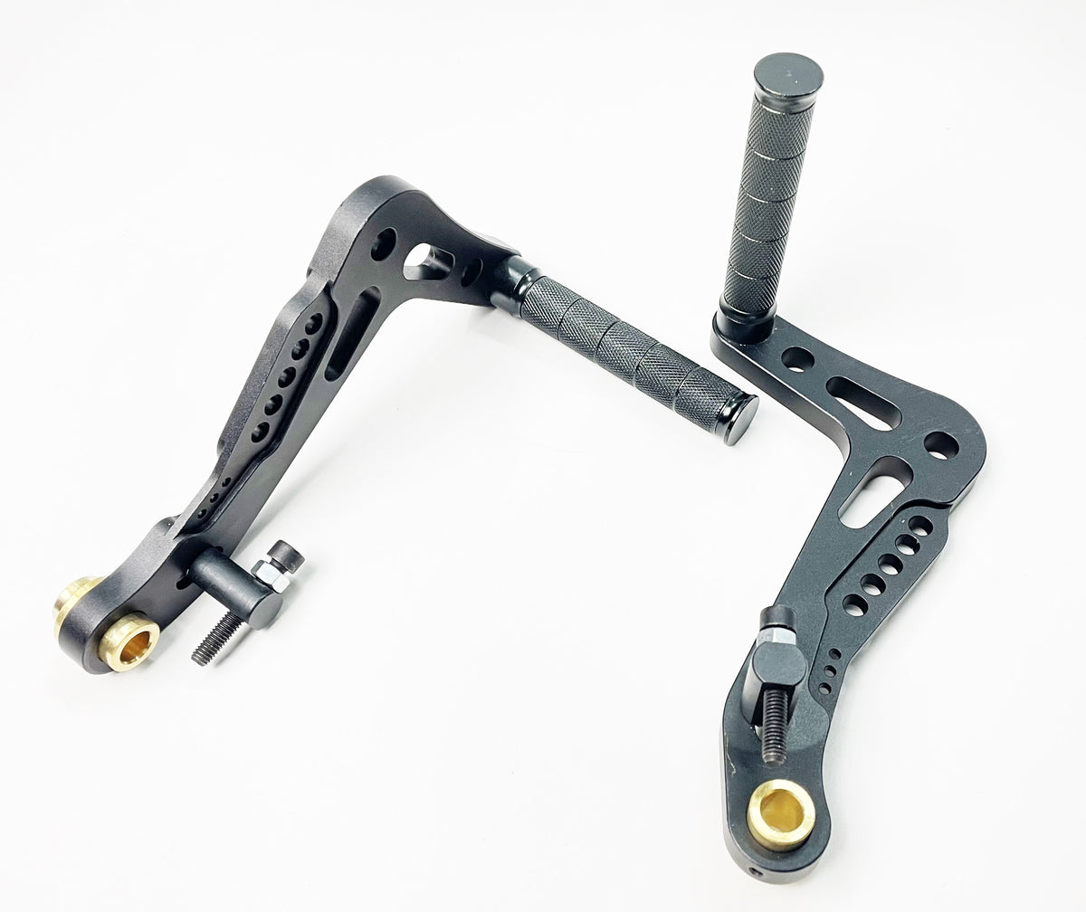 Black Anodised Aluminium Pedal Set – LMR Kart Store