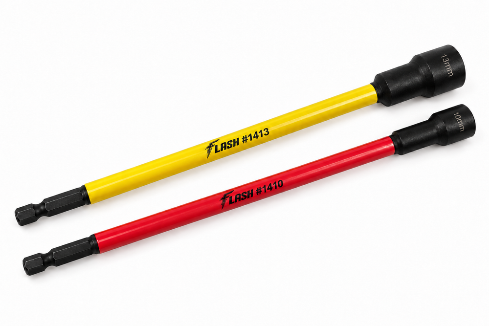 FLASH Magnetic 1/4 Hex Drive Extension Shaft