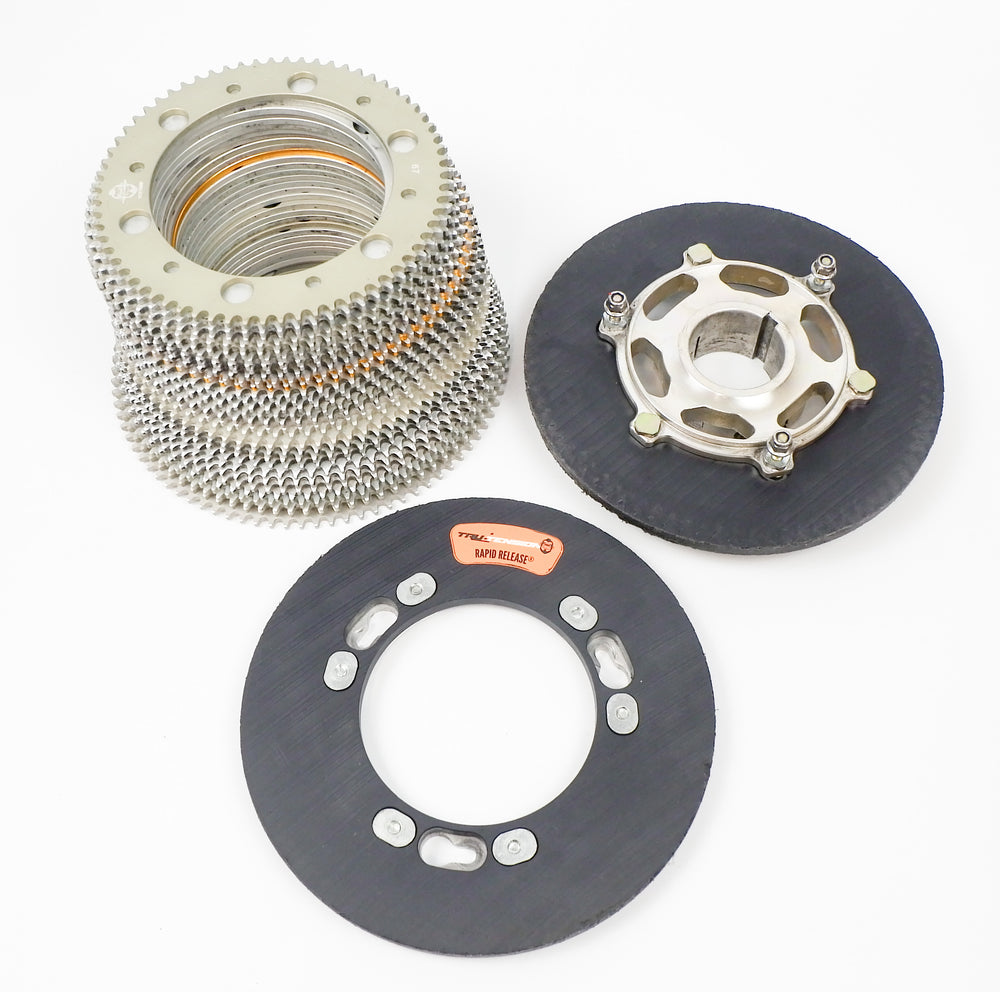 Tru-Tension Rapid Release Sprocket System with 30 Sprockets