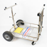 New-Line 4 Wheel Trolley with Shelf