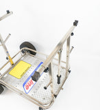New-Line 4 Wheel Trolley with Shelf