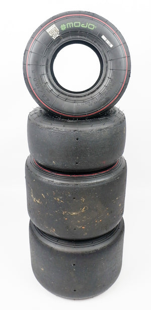 MOJO D2XX Rotax Junior Max Slick Tyre Set