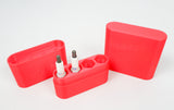 Red LMR Spark Plug Storage Case