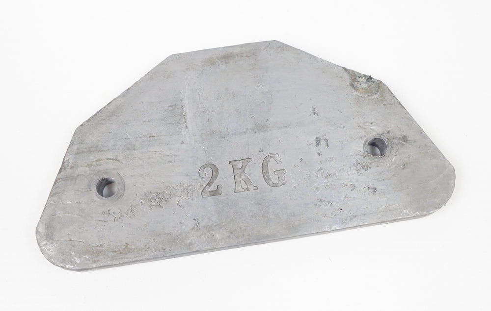 Pre-Drilled 2KG Lead Weight / Ballast