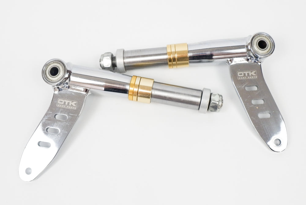 OTK Tony Kart 25mm Chrome Stub Axle Set