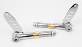 OTK Tony Kart 25mm Chrome Stub Axle Set