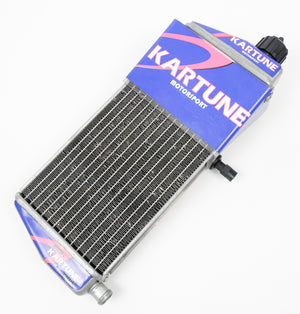 Rotax Max Silver Current Style Radiator with Flap
