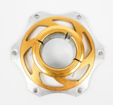 Gold Double Bolt 50mm Aluminium Sprocket Carrier