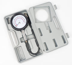 Large Face 4 Bar / 60 PSI Tyre Pressure Gauge with Case