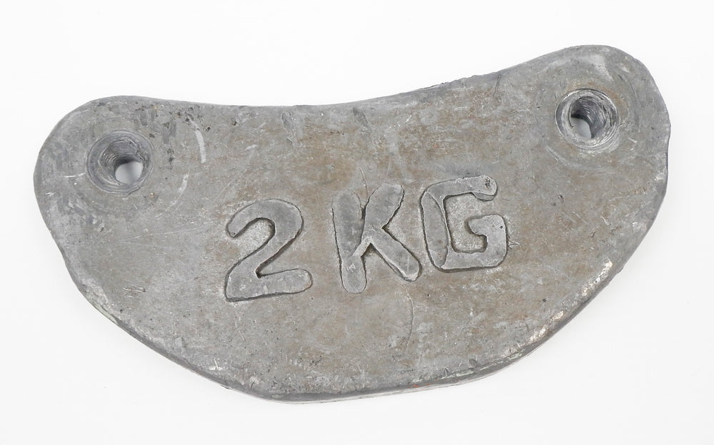 Pre-Drilled 2KG Lead Weight / Ballast
