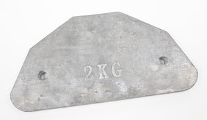 Pre-Drilled 2KG Lead Weight / Ballast
