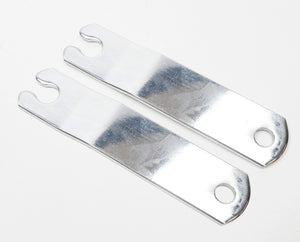 OTK Tony Kart Chrome 110mm Chain Guard Bracket Set