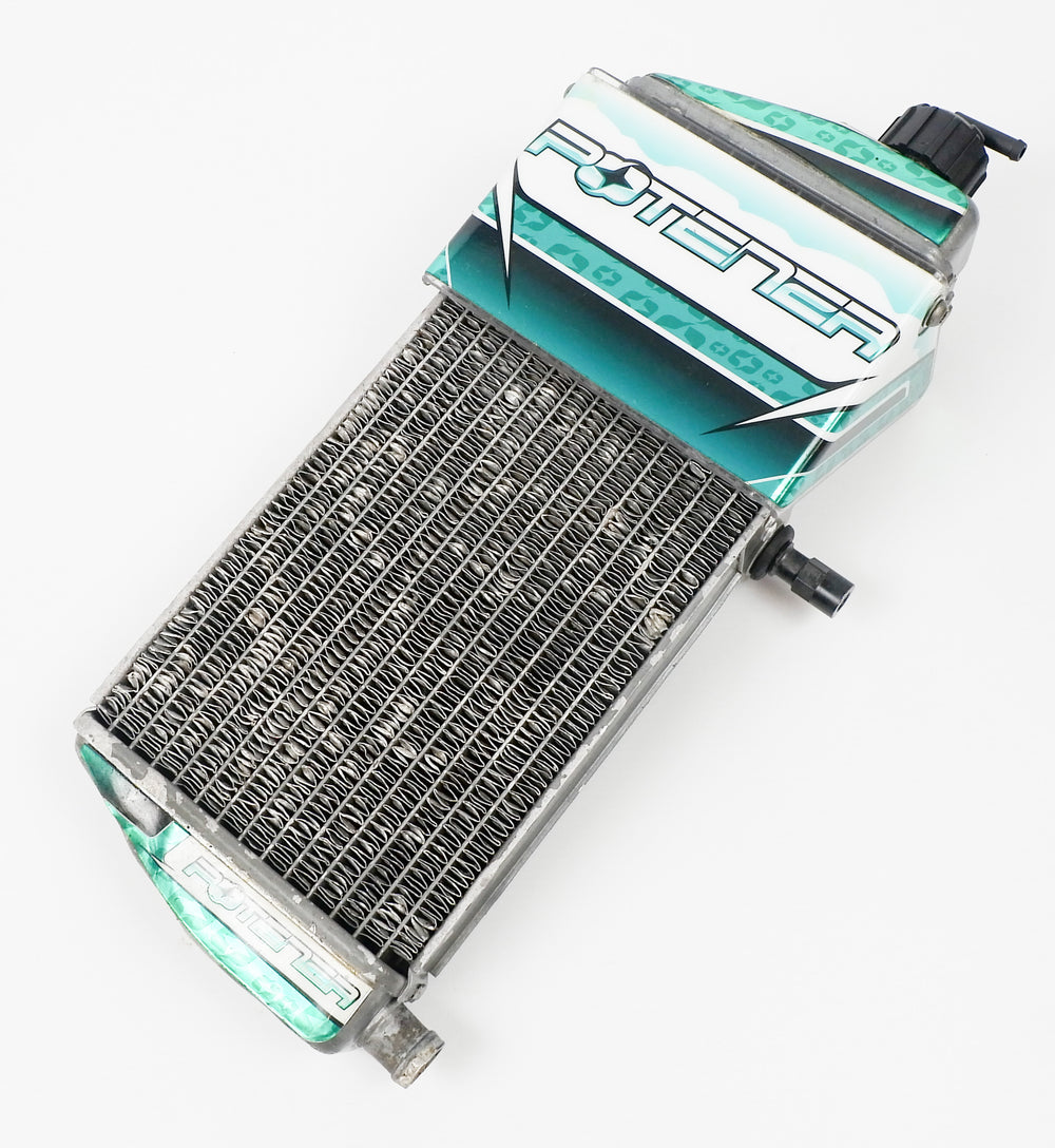 Rotax Max Silver Current Style Radiator with Flap