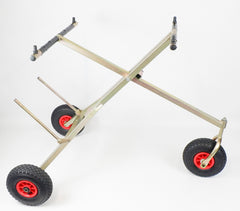 3 Wheel Scissor Style Kart Trolley with Tyre Spikes