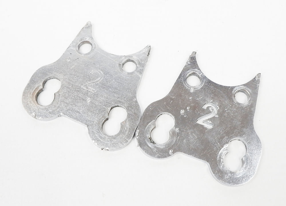 Freeline Birel ART No.2 Steering Column Plate Pair