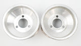 Jet Alloy Silver 118mm Front Wheel Rim Set