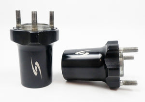 Freeline Synergy Birel ART Aluminium 25mm Front Hub Set 10.12006.00