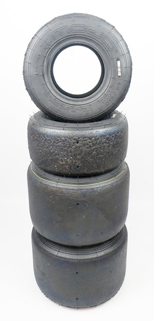 MOJO D5 Rotax Max Slick Tyre Set