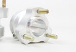 Set of Silver 30mm x 62mm Rear Hubs