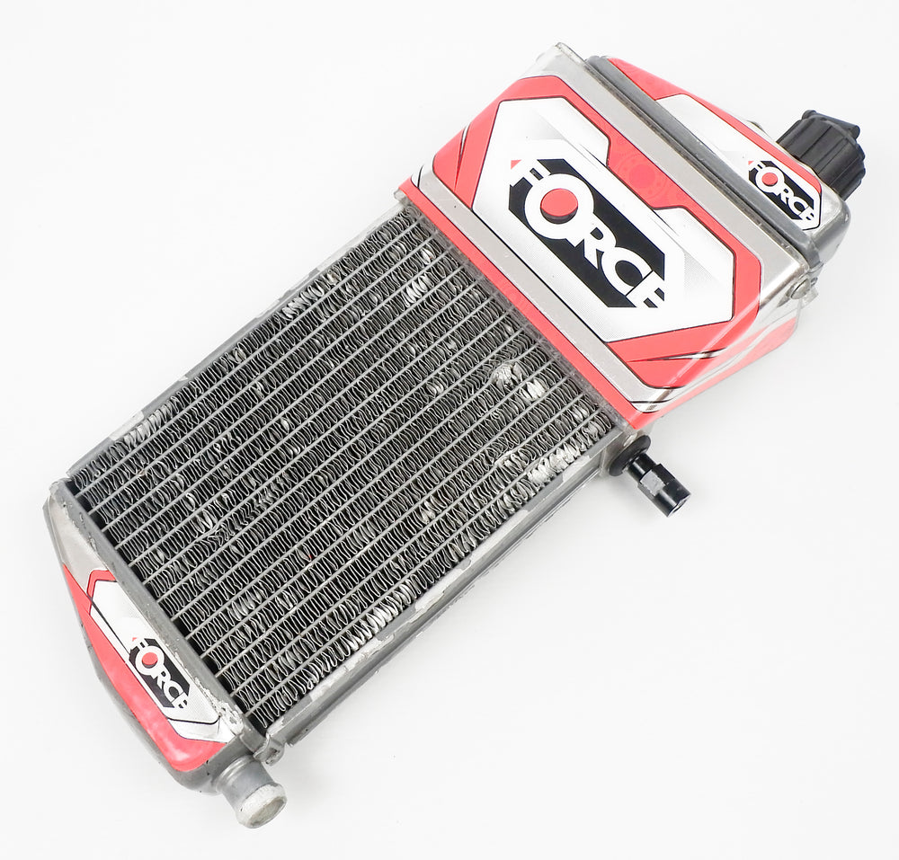 Rotax Max Silver Current Style Radiator with Flap