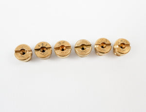 Set of 6 Rotax Max EVO 120 - 130 Dellorto Carb Jets