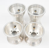 Aluminium Silver 120/185mm Wet Wheel Rim Set
