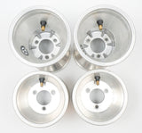 Aluminium Silver 120/185mm Wet Wheel Rim Set