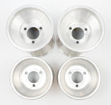 Aluminium Silver 120/185mm Wet Wheel Rim Set