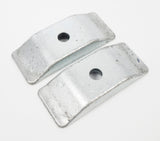 Pair of Flush Fitting Engine Mount Clamps 30mm x 92mm