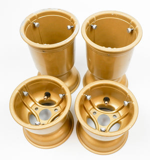 OTK Tony Kart MXJ 130/210 Magnesium Slick Wheel Rim Set