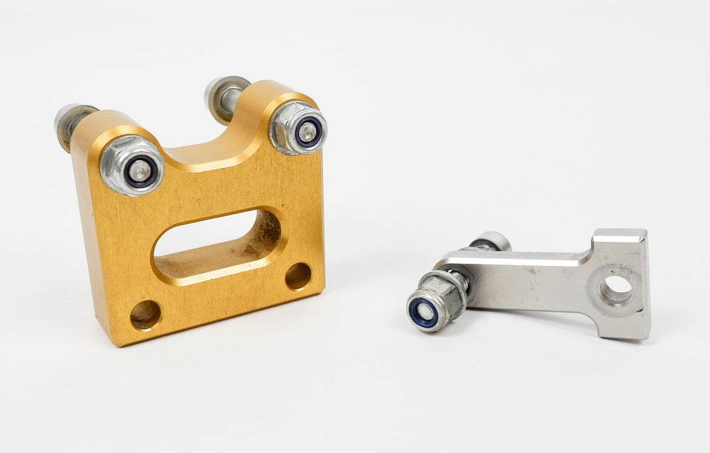 OTK Tony Kart Compatible Brake Master Cylinder & Throttle Cable Lifting Brackets