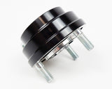 Set of Black Aluminium 30mm x 35mm Rear Hubs