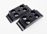 Pair of Flush Fitting Engine Mount Clamps 30mm x 92mm