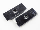 Pair of Flush Fitting Engine Mount Clamps 30mm x 92mm