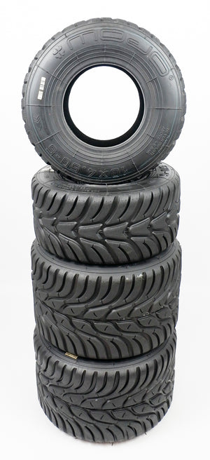 MOJO W5 Rotax Max Wet Tyre Set