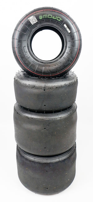 MOJO D2XX Rotax Max Slick Tyre Set
