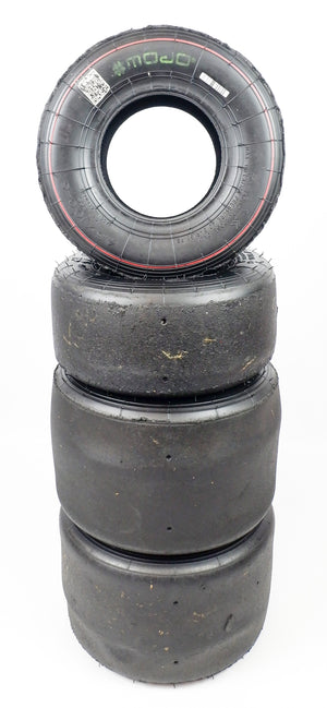 MOJO D2XX Rotax Max Slick Tyre Set