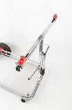 Senzo Chrome 4 Wheel Trolley with Shelf