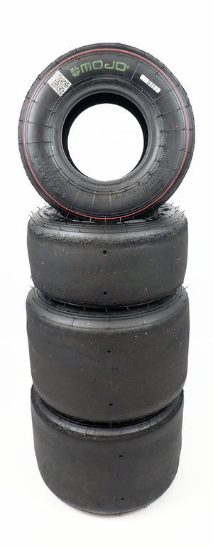 MOJO D2XX Rotax Max Slick Tyre Set