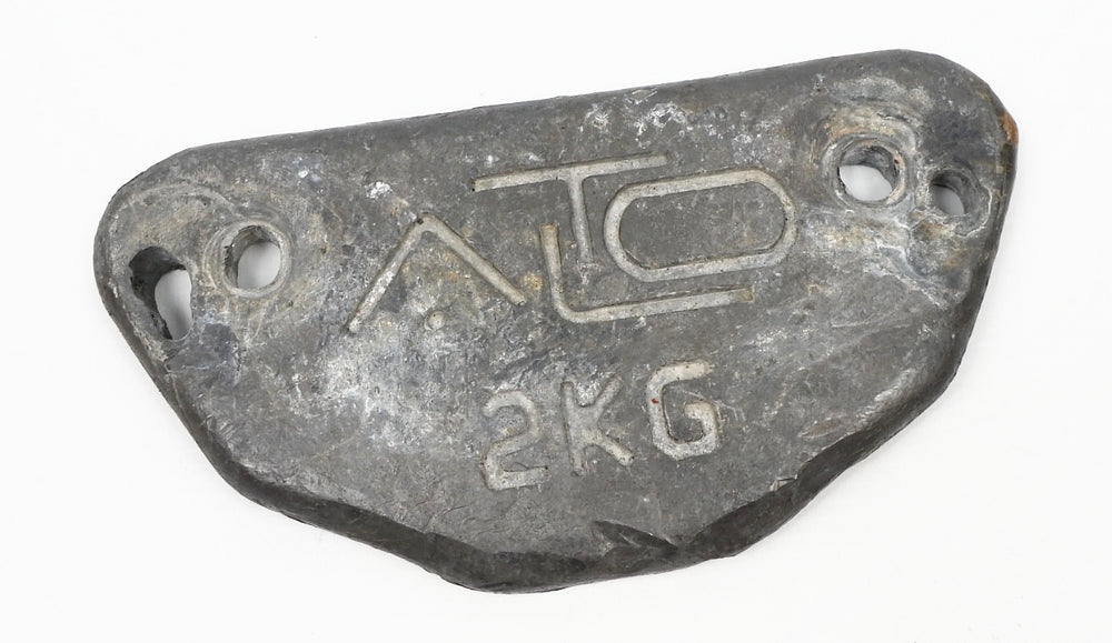 ALTO Pre-Drilled 2KG Lead Weight / Ballast