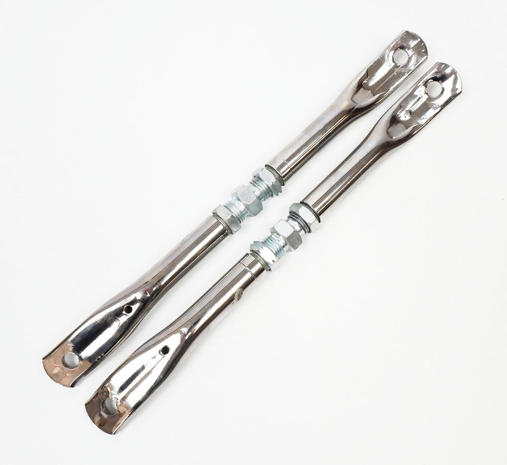 Pair of Adjustable Chrome Seat Stays 230mm - 280mm
