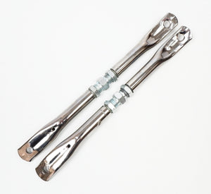 Pair of Adjustable Chrome Seat Stays 230mm - 280mm