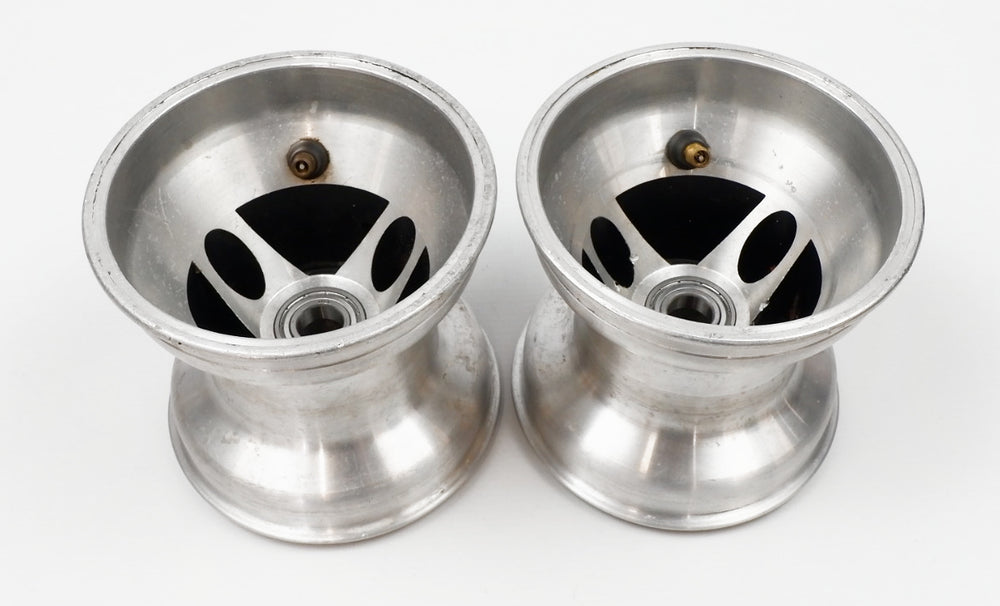 Aluminium 125mm 5mm Offset Front Wheel Rim Set