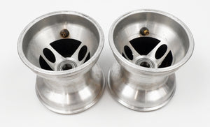 Aluminium 125mm 5mm Offset Front Wheel Rim Set
