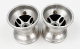 Aluminium 125mm 5mm Offset Front Wheel Rim Set