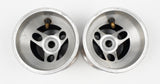 Aluminium 125mm 5mm Offset Front Wheel Rim Set