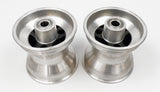 Aluminium 125mm 5mm Offset Front Wheel Rim Set
