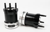 ALTO Double Bolt Black 50mm x 90mm Rear Hub Set