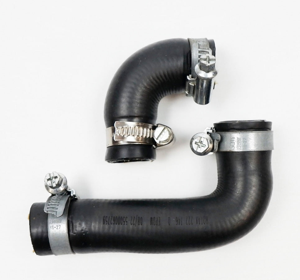 Rotax Max Radiator Upper & Lower Hose Pipe Set